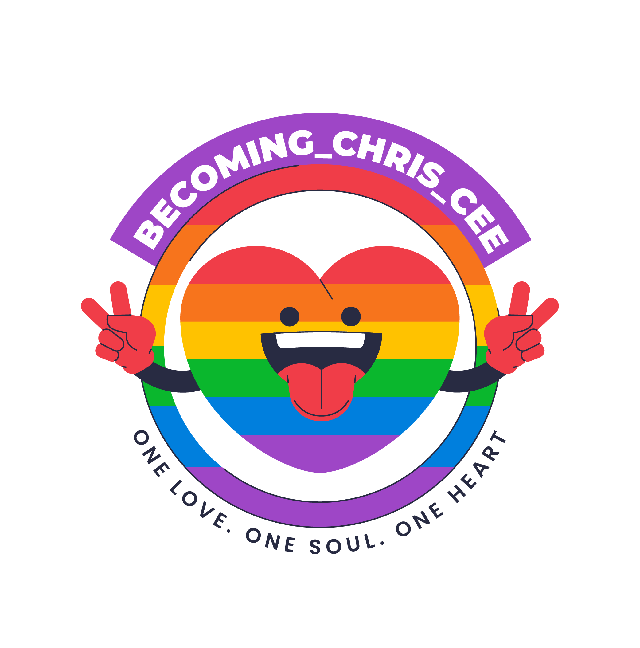 Becoming Chris brand identity