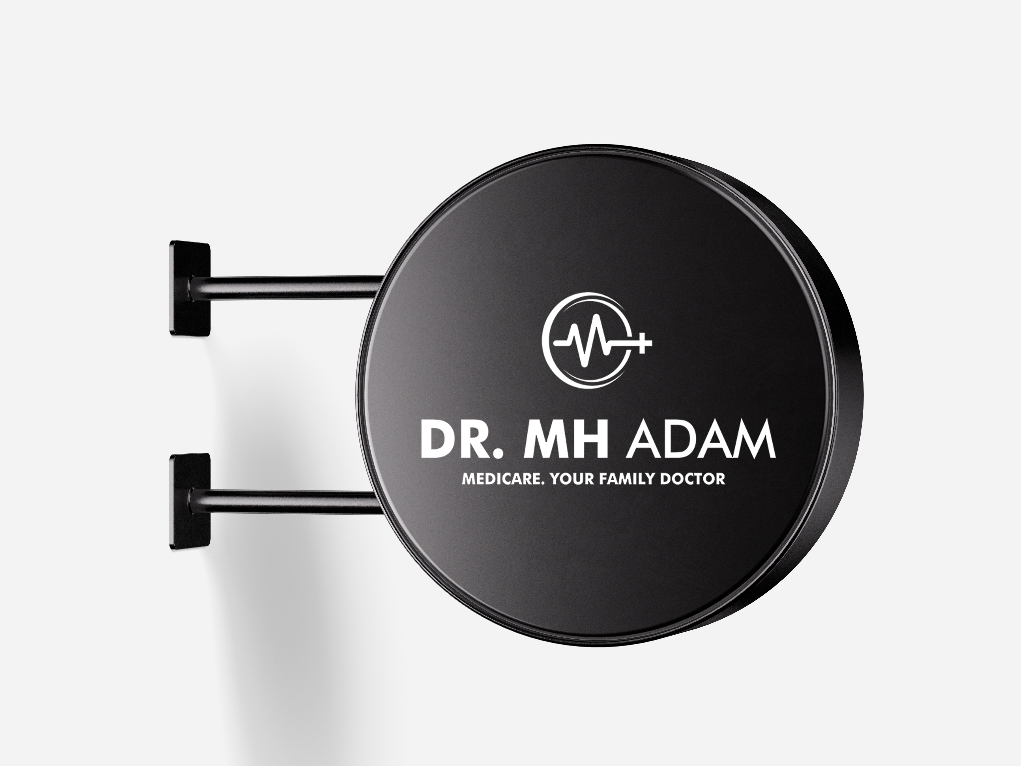 Dr MH Adams logo design
