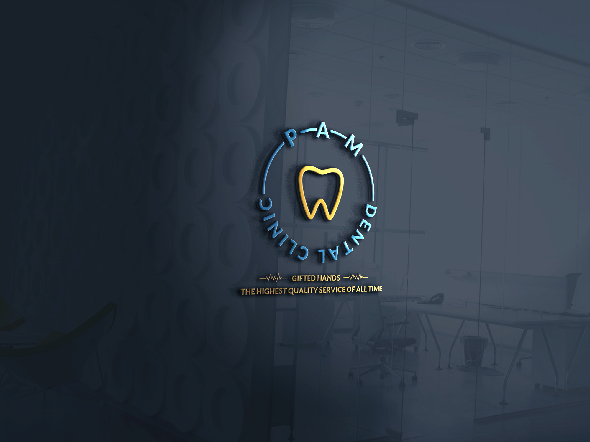 Pam Dental Clinic brand identity