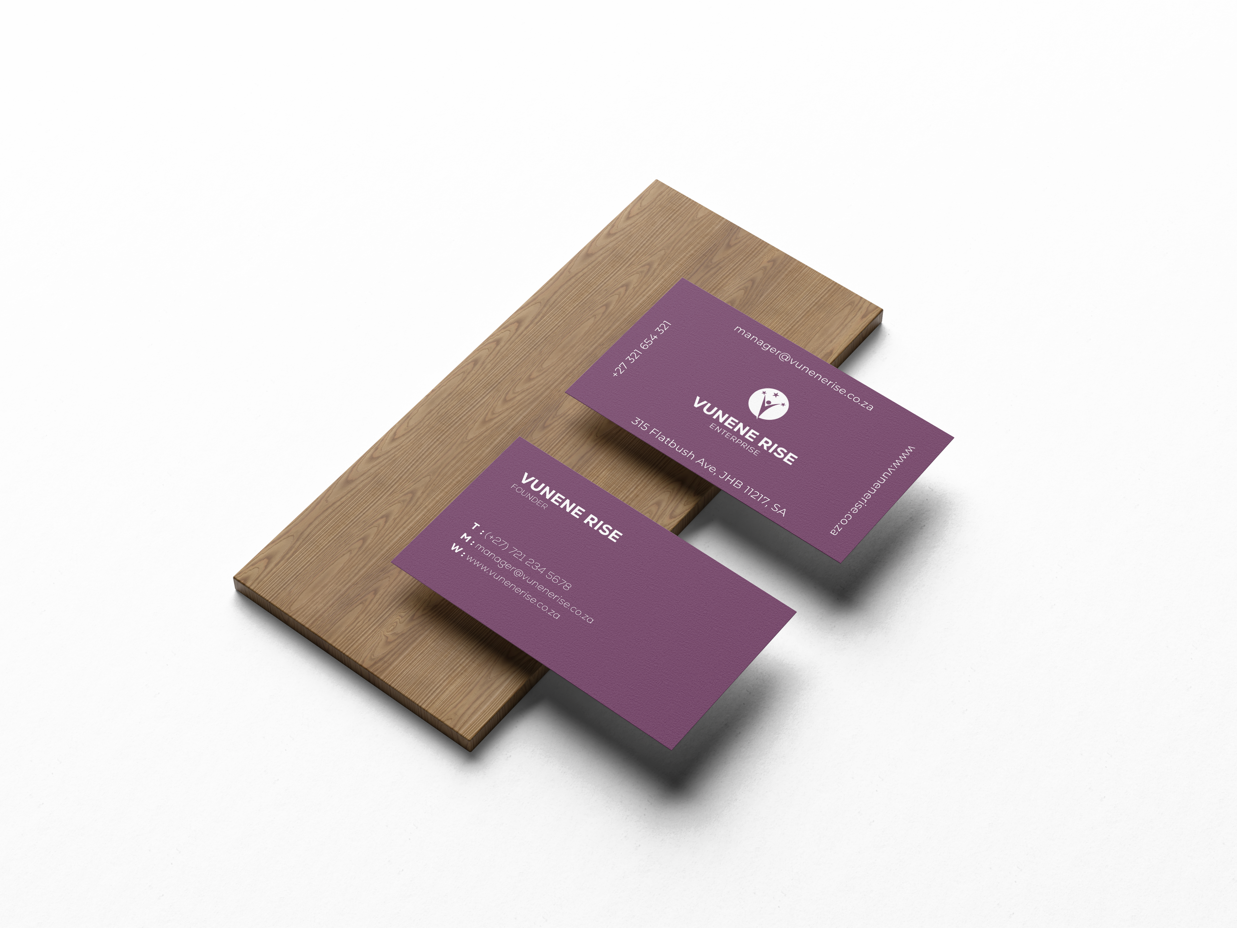 Vunene Rise brand identity final