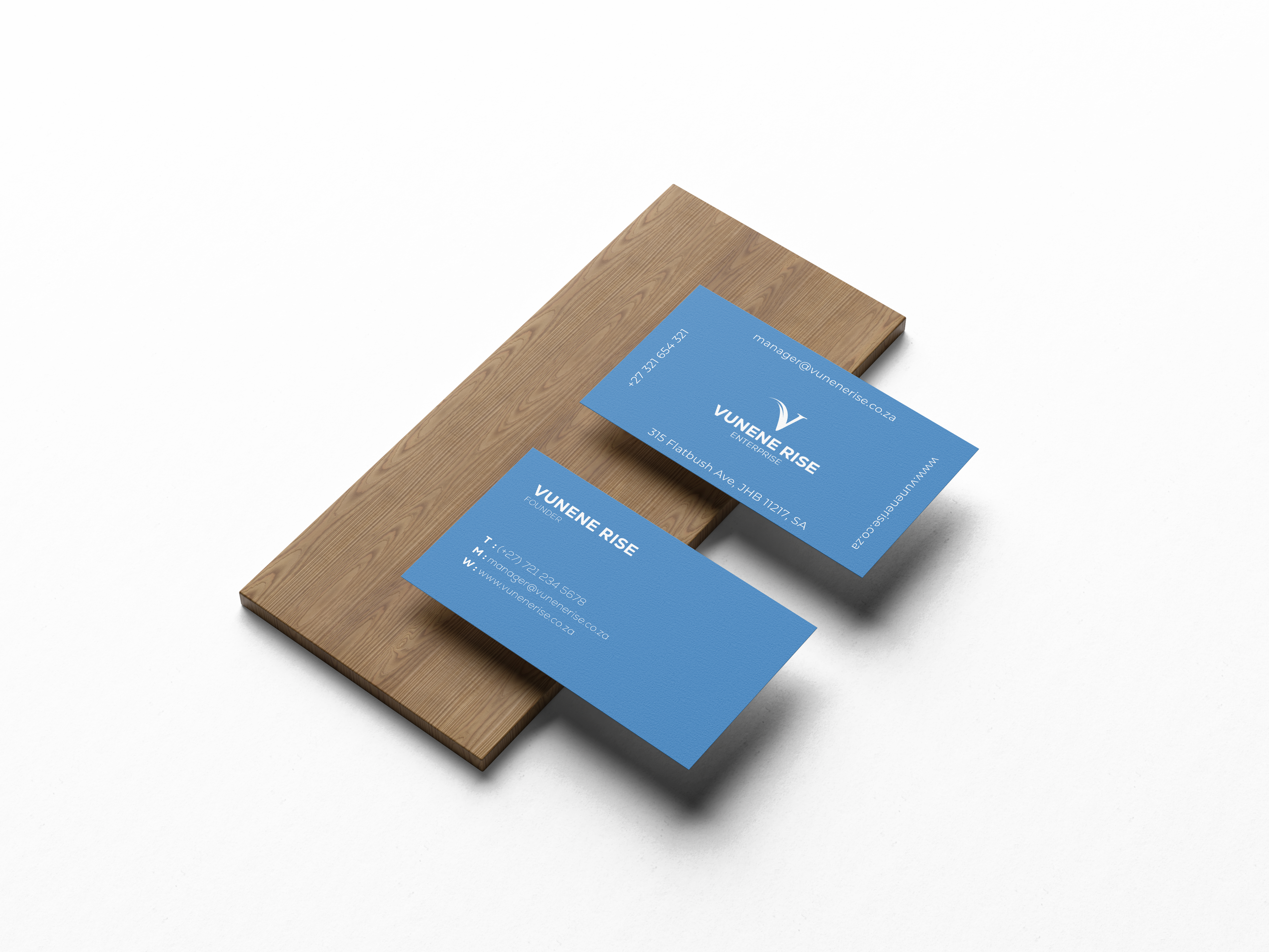 Vunene Rise brand identity logo